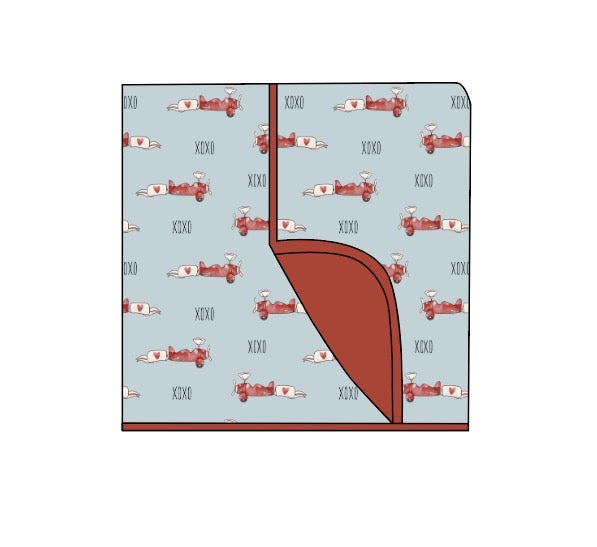 Boy Valentine Blanket